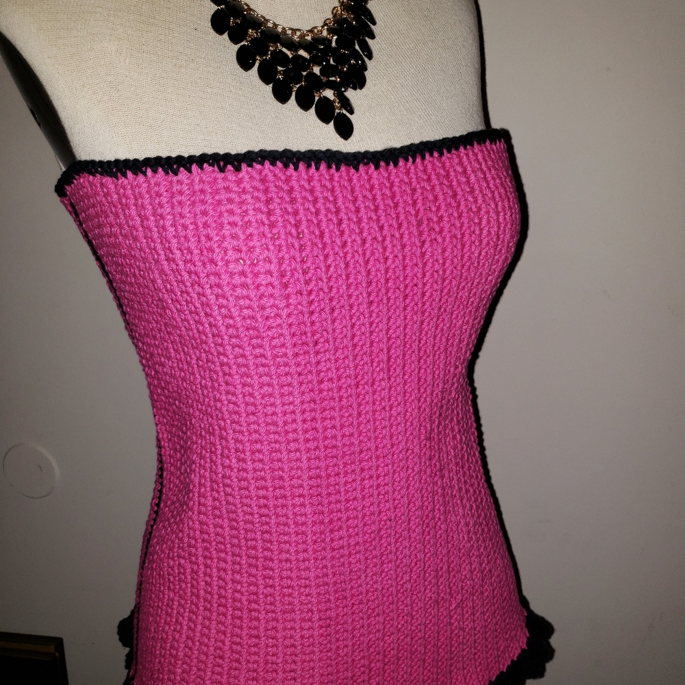 Crochet corset top - Picture 8 of 11